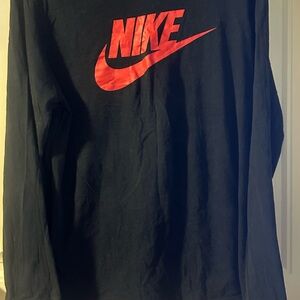 Nike XL Black Athletic Cut Tee